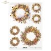 wianek, wianki, wieniec, wieńce jesienne, jesień, kolorowe liście, garland, garlands, wreaths, autumn wreaths, autumn, colourful leaves, Girlande, Girlanden, Kränze, Herbstkränze, Herbst, bunte Blätter, guirnalda, guirnaldas, corona, coronas