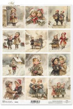 рисовая бумага для декупажа R1664