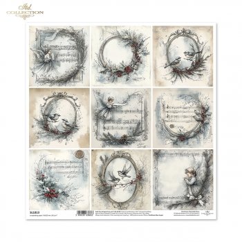 Бумага для скрапбукинга SCL649