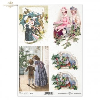 рисовая бумага для декупажа R0771