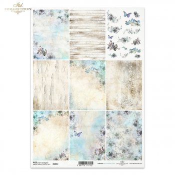 Reispapier für Serviettentechnik und Decoupage R2032
