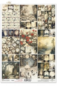 Reispapier für Serviettentechnik und Decoupage R2661