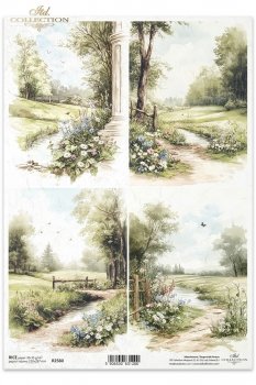 Reispapier für Serviettentechnik und Decoupage R2580