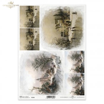 Reispapier für Serviettentechnik und Decoupage R2268