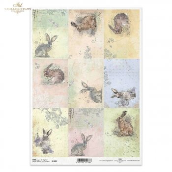 Reispapier für Serviettentechnik und Decoupage R1682