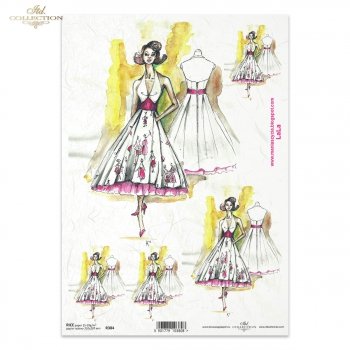 Reispapier für Serviettentechnik und Decoupage R0384