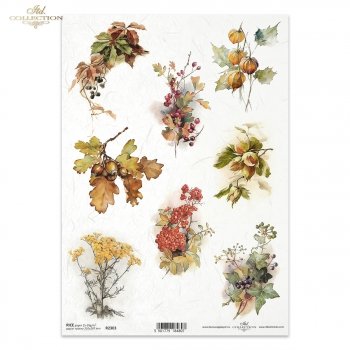 Reispapier für Serviettentechnik und Decoupage R2303