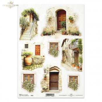 Reispapier für Serviettentechnik und Decoupage R0462