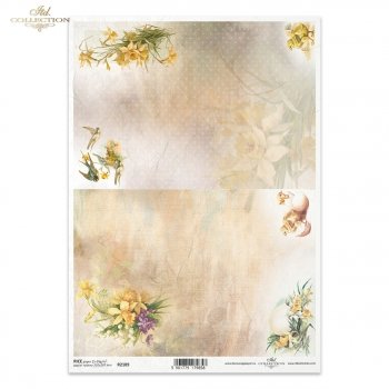 Reispapier für Serviettentechnik und Decoupage R2189