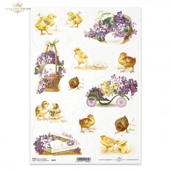 Reispapier für Serviettentechnik und Decoupage R0825