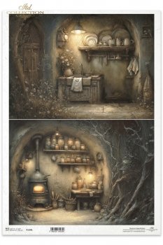 Reispapier A3 für Decoupage R1590L