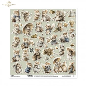 Papier für Scrapbooking SL1961