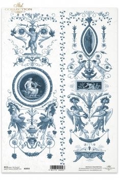Reispapier für Serviettentechnik und Decoupage R0059