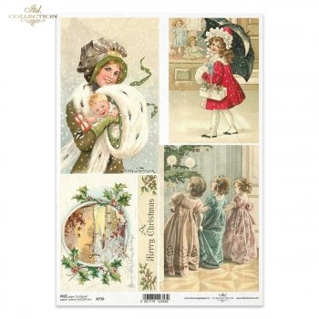 Reispapier für Serviettentechnik und Decoupage R0770