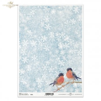 Reispapier für Serviettentechnik und Decoupage R0591