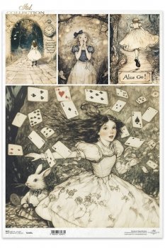 Reispapier A3 für Decoupage R1485L