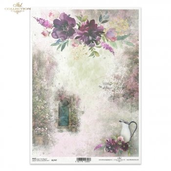 Reispapier für Serviettentechnik und Decoupage R1747