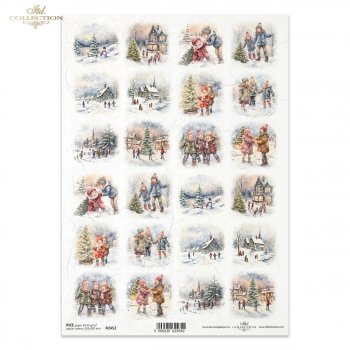 Reispapier für Serviettentechnik und Decoupage R2452