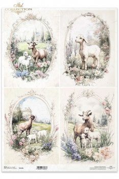 Reispapier A3 für Decoupage R1410L
