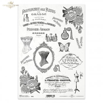 Reispapier für Serviettentechnik und Decoupage R0505