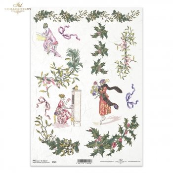 Reispapier für Serviettentechnik und Decoupage R0589