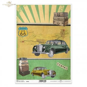 Reispapier für Serviettentechnik und Decoupage R1046