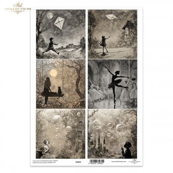 Transparentpapier für Scrapbooking P0303