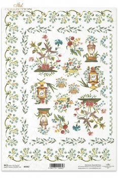 Reispapier für Serviettentechnik und Decoupage R0062