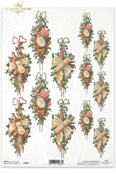 Reispapier für Serviettentechnik und Decoupage R0086