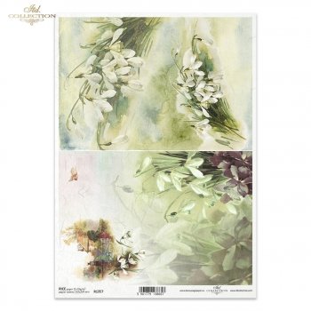 Reispapier für Serviettentechnik und Decoupage R1357