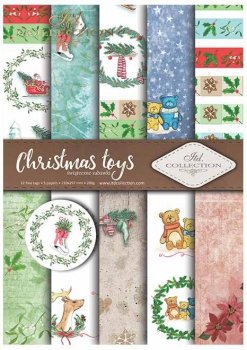 Scrapbooking papers SCRAP-026 ''Christmas toys''