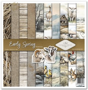 Scrapbooking papers SLS-073 Early Spring