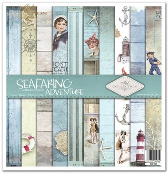 Scrapbooking papers SLS-033 ''Seafaring adventure''