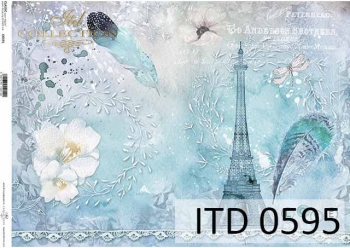 Decoupage paper ITD D0595