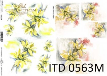 Decoupage paper ITD D0563M