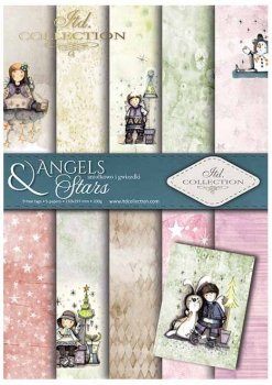 Scrapbooking papers SCRAP-024 ''Angels & Stars''