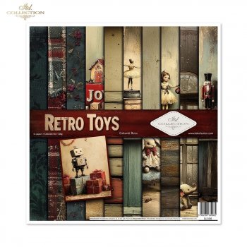 Scrapbooking papers SLS-096 Retro Toys