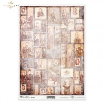 Papel de arroz para decoupage R1693