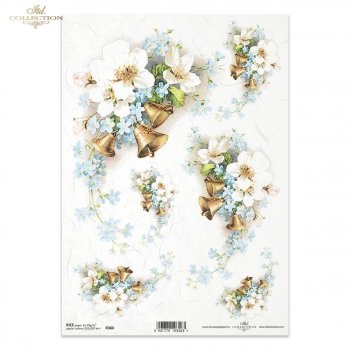 Papel de arroz para decoupage R0360