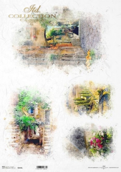 Papel de arroz decoupage A3 R0448L