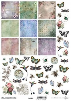 papel para scrapbooking TAG0266