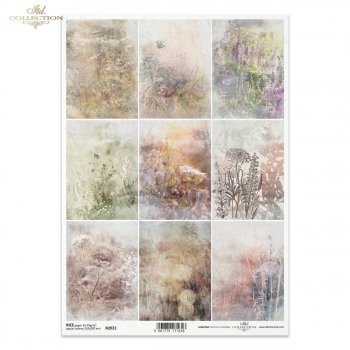 Papel de arroz para decoupage R2022