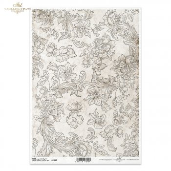 Papel de arroz para decoupage R2097