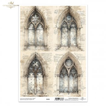 papel para scrapbooking - el papel translúcido P0358