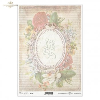 Papel de arroz para decoupage R1180