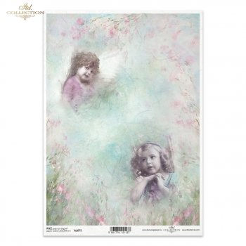 Papel de arroz para decoupage R1675