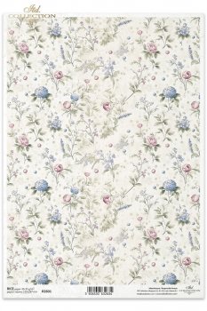 Papel de arroz para decoupage R2601