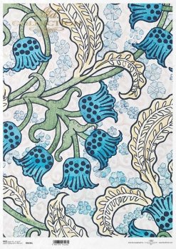 Papel de arroz decoupage A3 R0696L