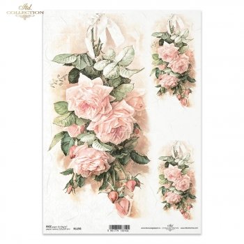 Papel de arroz para decoupage R1198