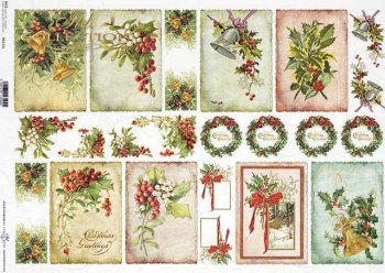 Papel de arroz decoupage A3 R0153L